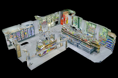 Магазин E-Mart (3D-план)