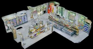Магазин E-Mart (3D-план)