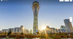 Мемориал Байтерек. Яндекс Панорамы